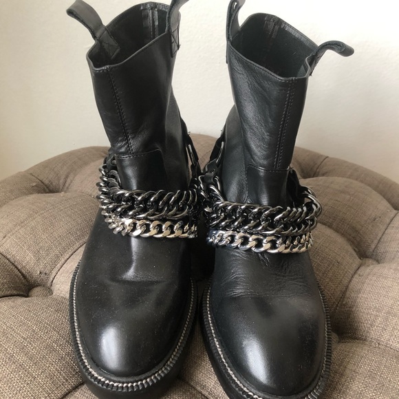 Zara leather boots - Picture 2 of 4